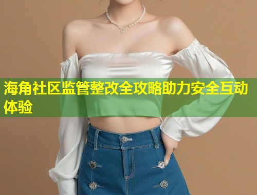 海角社区监管整改全攻略助力安全互动体验